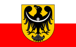 flaga dolnegośląska 2001-2008 flaga prowincji dolny śląsk